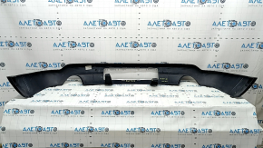 Jeep Grand Cherokee WK2 14-22 rear bumper, bare lower part, for 2 pipes and a towbar, structure, scratches