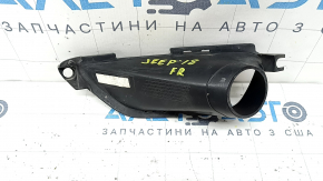 Right fog light frame for Jeep Grand Cherokee WK2 17-22, complete with chrome trim