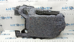 Front left floor covering for Jeep Grand Cherokee WK2 11-22, black, for cleaning