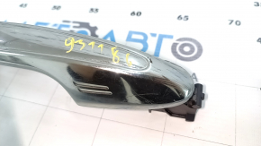 Toyota Rav4 16-18 keyless outer front left door handle, chrome, scratches