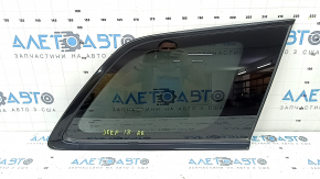 Rear right fixed glass window Jeep Grand Cherokee WK2 17-19 black molding