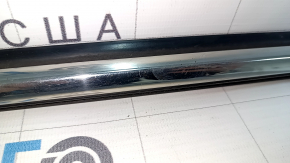 Door-glass molding, central front left, Toyota Rav4 13-18, chrome, scratches