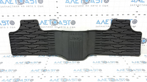 Set of floor mats for the Jeep Grand Cherokee WK2 16-22 black rubber