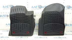 Jeep Grand Cherokee WK2 16-22 black front floor mats, 2 pcs, WeatherTech