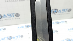 Jeep Grand Cherokee WK2 11-22 front right door sill trim, black with chrome, scratches, corrosion