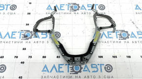 Jeep Grand Cherokee WK2 14-19 gray steering wheel cover, Trailhawk, cracks in the fasteners