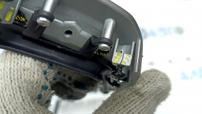 Jeep Grand Cherokee WK2 14-19 gray steering wheel cover, Trailhawk, cracks in the fasteners