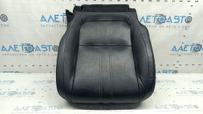 Honda Insight 19-22 driver's seat cushion upholstery, black leather, heated, perforated, scratches,