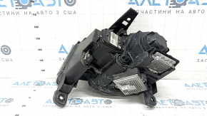 Right front headlight assembly for Jeep Grand Cherokee WK2 16-18 xenon, dark, without washer, deposits on the inside of the glass