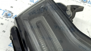 Right front headlight assembly for Jeep Grand Cherokee WK2 16-18 xenon, dark, without washer, deposits on the inside of the glass
