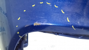 Honda Insight 19-22 blue front bumper B-593M, torn, scratched, dented, cracked