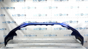 Honda Insight 19-22 blue front bumper B-593M, torn, scratched, dented, cracked