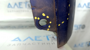 Honda Insight 19-22 blue front bumper B-593M, torn, scratched, dented, cracked
