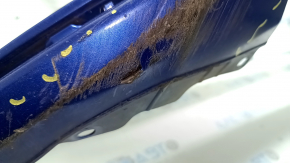 Honda Insight 19-22 blue front bumper B-593M, torn, scratched, dented, cracked