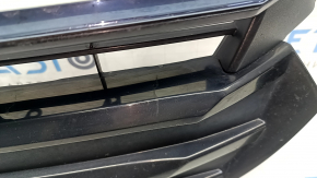 Honda Insight 19-22 radiator grille assembly with emblem, sand, crack in mount