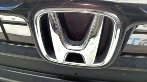 Honda Insight 19-22 radiator grille assembly with emblem, sand, crack in mount