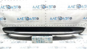 Honda Insight 19-22 rear bumper lip with chrome molding, scratches