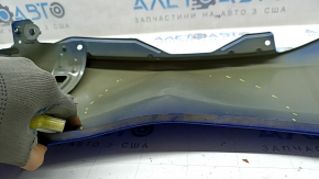 Front right fender for Honda Insight 19-22 with brackets, blue B-593M, dented
