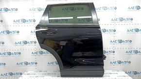 Honda CRV 23-26 rear right door assembly, tinted, black NH731P, markings on glass, dent