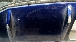 Audi Q5 80A 18-20 rear bumper lip for towbar, S-Line, blue LX5H, with grille, scratches