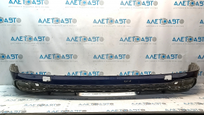 Audi Q5 80A 18-20 rear bumper lip for towbar, S-Line, blue LX5H, with grille, scratches