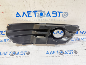 Lower grille of the front bumper right Audi Q5 8R 09-12 pre-rest, under fog lights