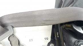 Seat belt 3rd row center Toyota Sequoia 2017 gray, worn for cleaning