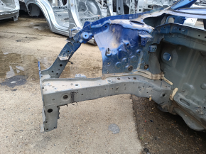 Honda Insight 19-22 front right quarter panel on the body, blue, dented