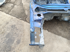 Honda Insight 19-22 front right quarter panel on the body, blue, dented