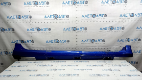 Right side sill for Honda Insight 19-22 blue B-593M, cracked, scratched, pinched