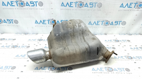 Rear muffler barrel left Jeep Grand Cherokee WK2 14-20 3.6 for 2 pipes