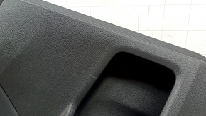 Door trim panel rear left Honda Insight 19-22 black, armrest and insert black leather, worn