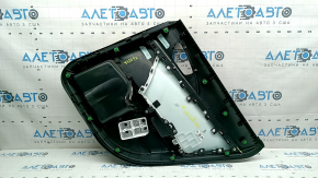 Door trim panel rear left Honda Insight 19-22 black, armrest and insert black leather, worn