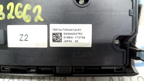 Honda Insight 19-22 climate control panel with heated seats, scratches
