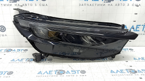 Honda CRV 23-26 LED right front headlight with glossy black molding