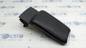 Honda Insight 19-22 leather center console armrest, black