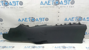 Left side center console trim for a 19-22 Honda Insight without console, black, scratches