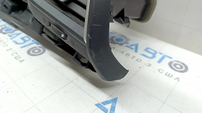 Honda Insight 19-22 black center dash trim with deflectors, scratches