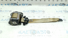 Rear right seat belt for Mercedes W211 E350, beige, dry-cleanable