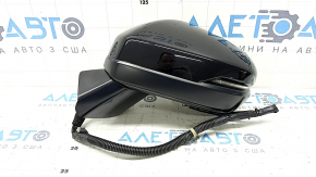 Left side mirror assembly for Honda CRV 23-26, 8-pin, turn signal, heated, BSM, black