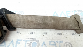 Rear left seat belt for Jeep Compass 11-16, beige, dry-cleanable
