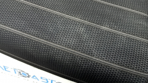 Honda CRV 23-26 driver's seat cushion cover, black fabric with orange stitching, Sport, heated, cleanable