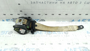 Rear left seat belt for Mercedes W211 E350, beige, dry-cleanable