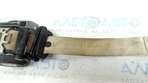 Rear left seat belt for Mercedes W211 E350, beige, dry-cleanable