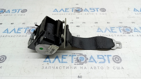 Rear left seat belt for Cadillac ATS 13-18, black