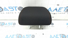 Rear seat center headrest Honda CRV 23-26 black fabric with orange stitching, Sport, dented