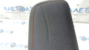 Rear seat center headrest Honda CRV 23-26 black fabric with orange stitching, Sport, dented
