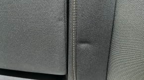 Rear seat backrest, 2nd row, left, Honda CRV 23-26, without airbag, black fabric with orange stitching, Sport, dented