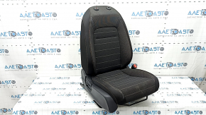 Honda CRV 23-26 passenger seat without airbag, manual, heated, black fabric with orange stitching, Sport, dry-cleanable