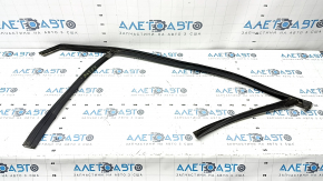 Front right glass seal for Ford Fusion mk5 13-16 matte